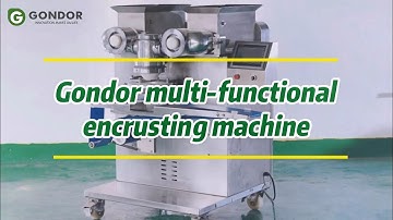 ❓ How Does the Gondor Encrusting and Forming Machine Improve Production Efficiency? #snackmachine