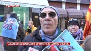 TG VENEZIA (29/11/2016) - LA RABBIA DEGLI AMBULANTI A CA’ FARSETTI: CI FARANNO CHIUDERE