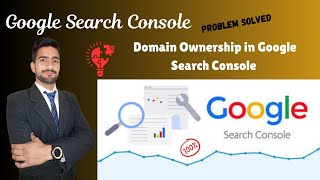 Domain Ownership in Google Search Console via DNS TXT Record: Google Site Verification,