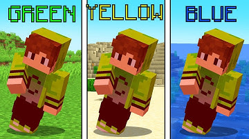 Minecraft Maar ik kan geen enkele kleur aanraken!