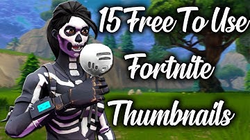 15 Free to use Fortnite Thumbnails