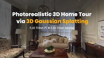 Photorealistic 3D Home Tour via 3D Gaussian Splatting
