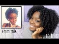 What I did during my TRANSITION & BIG CHOP | BASIC Tips!