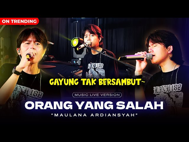 Maulana Ardiansyah - Orang Yang Salah (Live SkaReggae) | Gayung Tak Bersambut class=