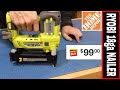 RYOBI 18V ONE+ 18 GAUGE BRAD NAILER REVIEW- BLACK FRIDAY 2020 SAVINGS!