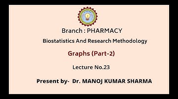 Biostatistics and Research Methodology | Graphs Part-2 | AKTU Digital Education