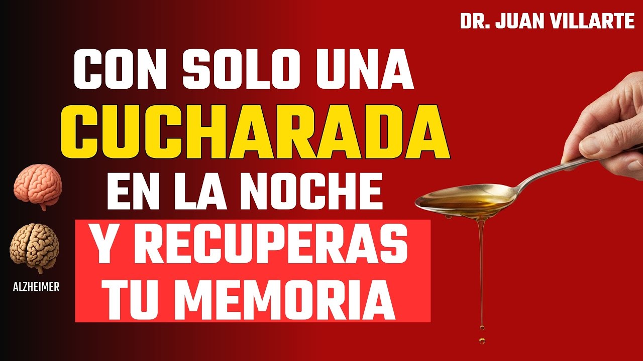 Solo una cucharada de esto en la cena y tu cerebro despierta 10 años más joven