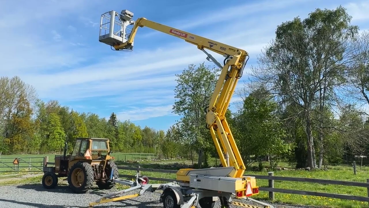 Släpvagnslift/skylift Omme 1550