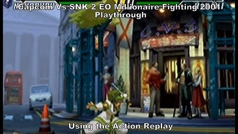 Capcom vs Snk 2 EO Millionaire Fighting 2001 Nakoruru Playthrough using the AR for GC :D #Nintendo
