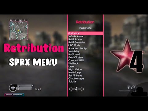 [PS3/CFW/COD4/1.40] Retribution All Client / Non-Host & Pre-Game Mod Menu