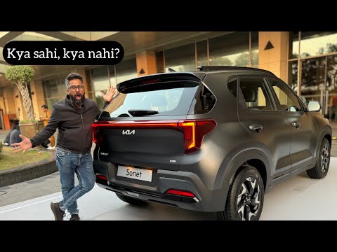 2024 Kia Sonet Facelift - Safer Now? | First Look
