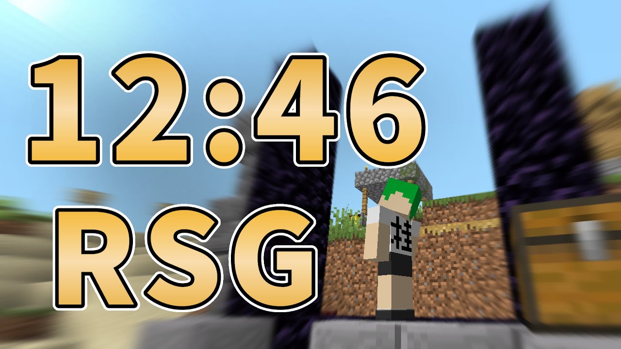 【旧日本3位】ランダムシード 12分46秒【マイクラ】