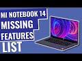 Mi Notebook 14 Essential Features That Are Missing 😤😤