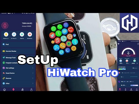 How To SetUp HiWatch Pro Smart Watch App | How To Connect HiWatch Pro App