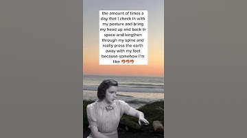 Make space in #body to make space for #breath ✨🫶🏽 #posture #daily #memes #yogalife #balance #aware