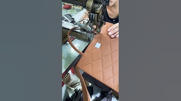 cách vào hông vào nẹp khóa kéo miệng túi xách rất mới