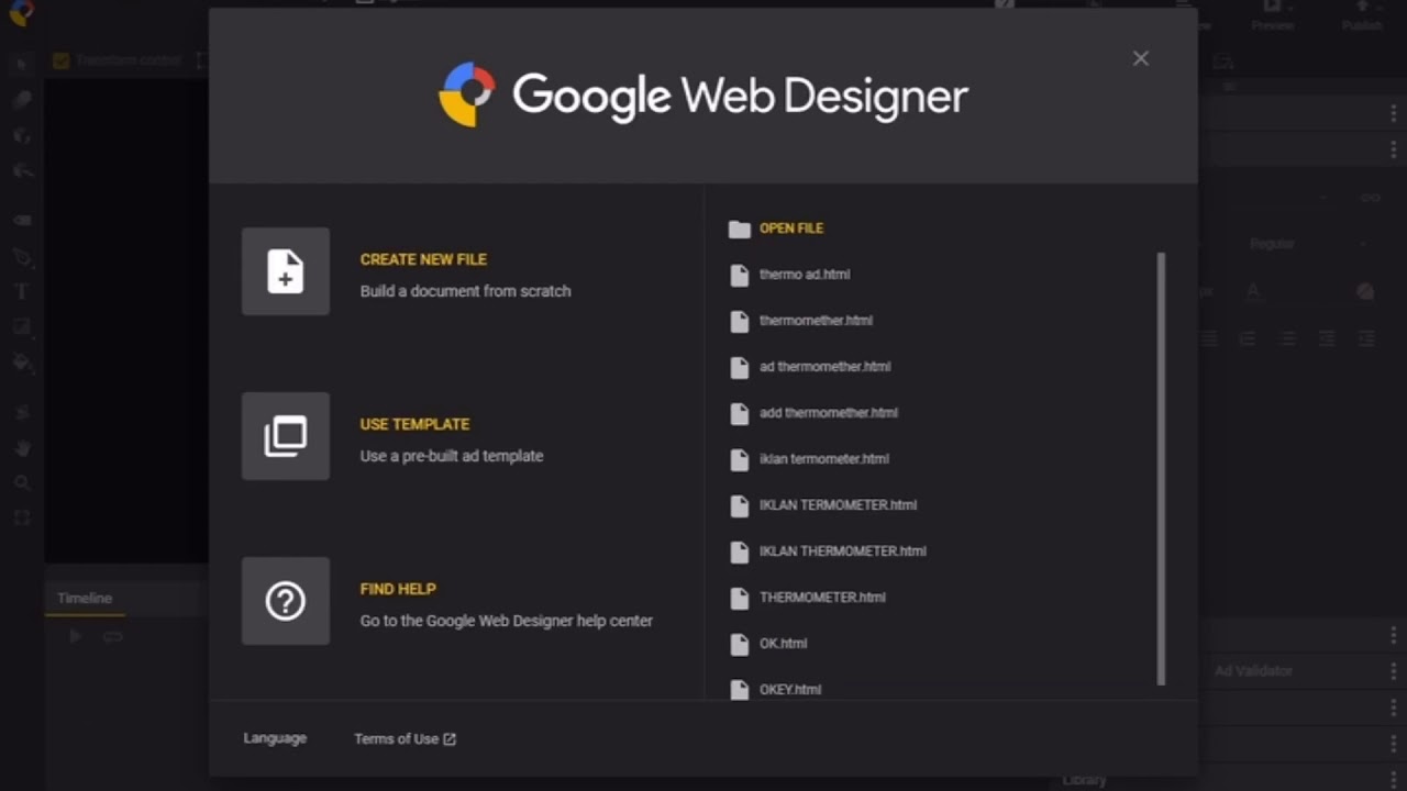 Google web developer. Google web designer.
