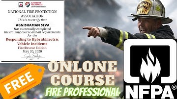 NFPA FREE ONLINE COURSE | ONLINE FREE COURSE NFPA