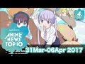 This Week’s Top 10 Most Popular Anime News (Mar 31 - Apr 6, 2017)