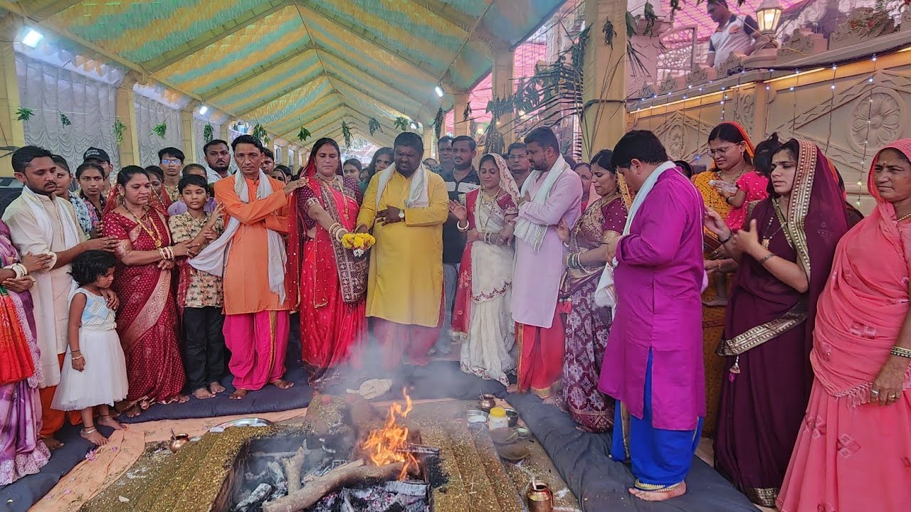 વણાકબારા મહાકાલેશ્ર્વર મહાદેવ મંદિર નો બીજા પાટોત્સવ નુ ભવ્ય આયોજન #diunews