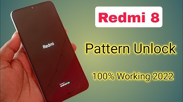 Redmi 8 hard reset & pattern lock remove solution 100% done | Redmi 8 Ka Lock Kaise Tode / 2022