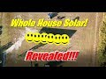 15.4 KWH Ground Mount Solar System Reveal!  It&#39;s HUGE!