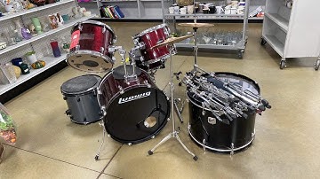 DRUM FLIPPING - $80 Thrift Store / Goodwill Find, Drums, Cymbals, Stands Etc. PART 1