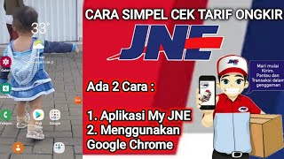 CARA CEK TARIF ONGKOS KIRIM JNE TERBARU ,CARA PALING SIMPEL