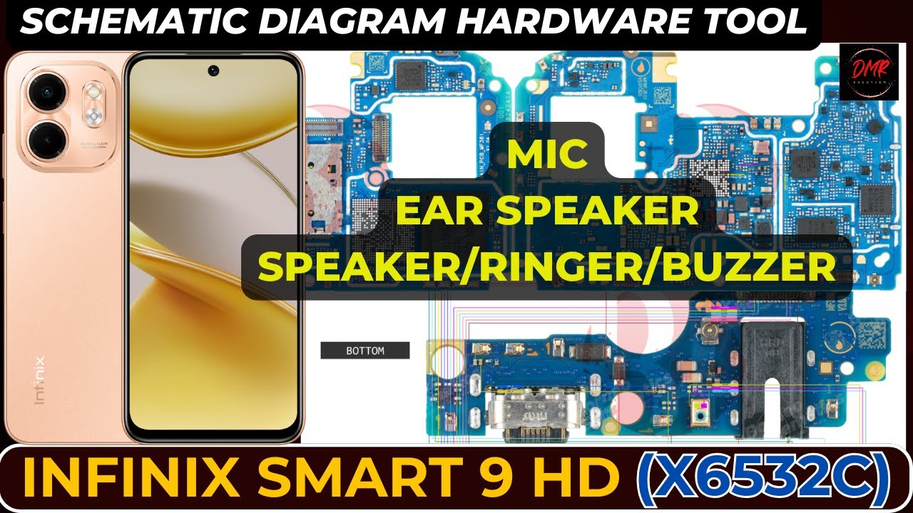 X653 Infinix Ringer Box Infinix Smart 9 hd (X6532C) Speaker / Buzzer / Ringer and Mic problem ...