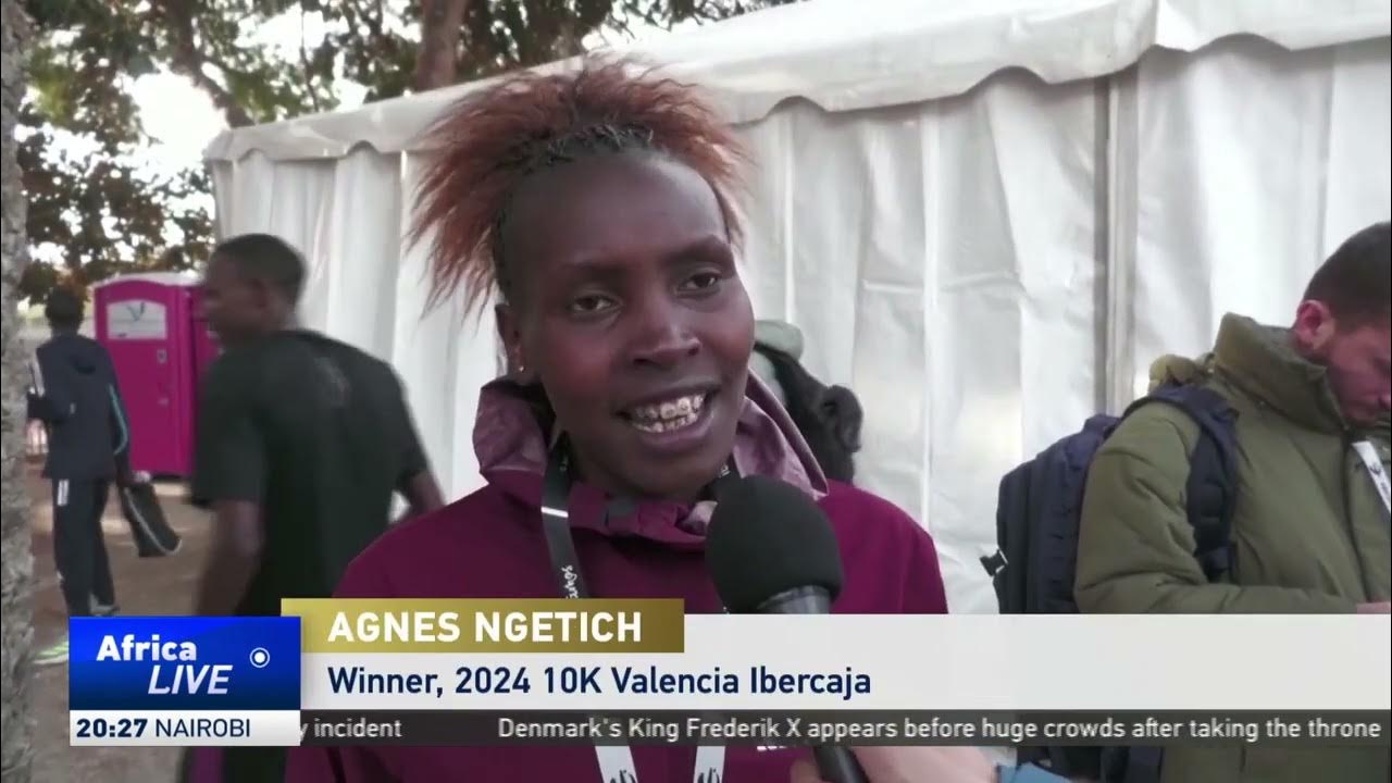 Kenya’s Agnes Ngetich smashes world 10km record in Spain