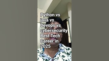 Which Is Best IT Course for Jobs in 2025? Python, Java, DevOps or Cybersecurity