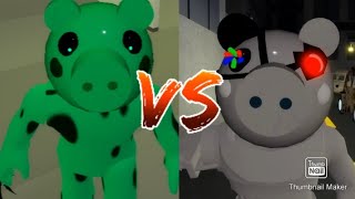 Dino piggy vs robby
