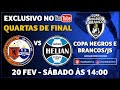 Amigos de Pirituba FS/Um Toque Só FS x Grêmio Helian - Quartas de Final - Copa Negros e Brancos/JS