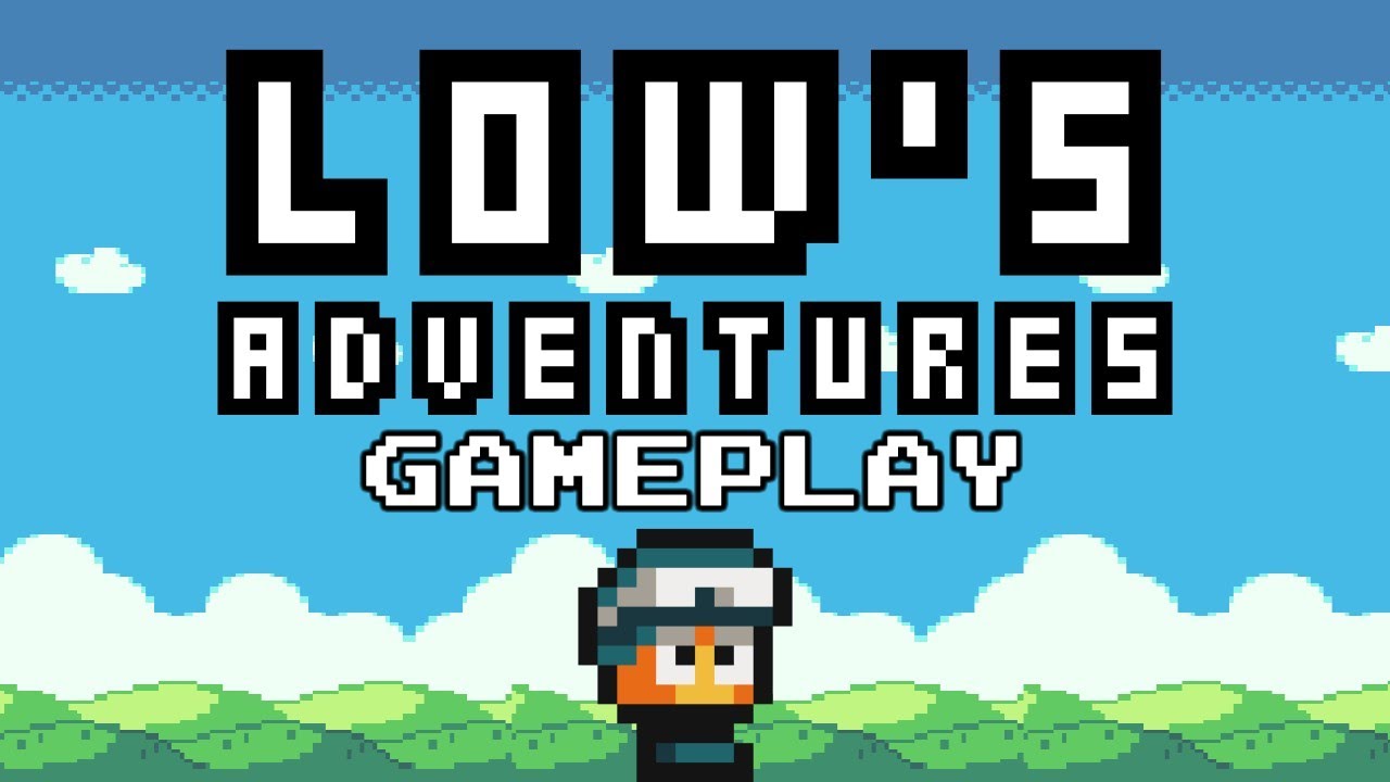 Low's Adventure quickplay: first 12 levels of this fun and nice retro online platformer