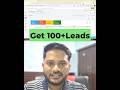 Get 100+ Quality Leads From Google Ads in 2026 | Proven Strategy
