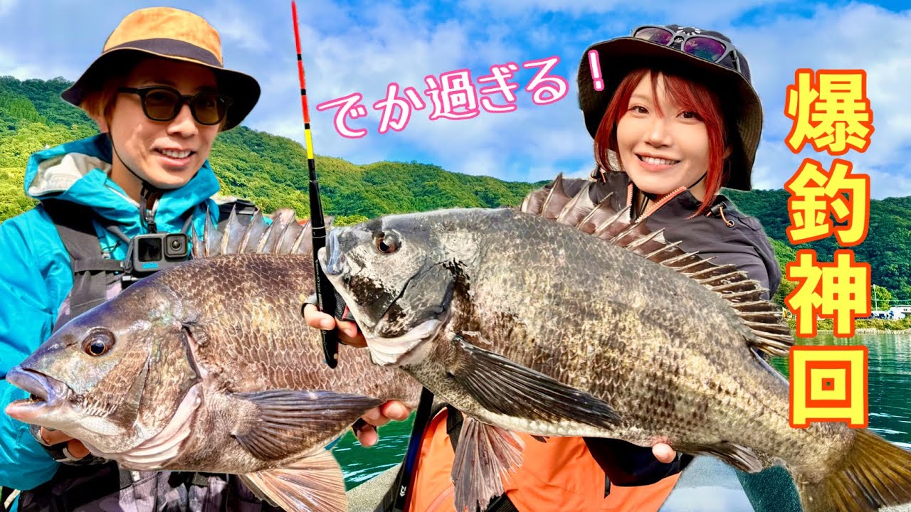 【神回】ごく普通の堤防でフカセ釣りの練習したら、大型チヌが連発してしまった‼️