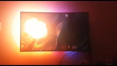 DIY Ambilight test 01 - adalight + arduino + prismatik