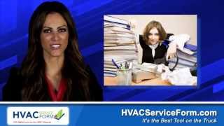Hvac Service Form - Digital Hvac Work Order