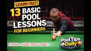 Pool Basics for Beginners – Stance, Grip &amp; Stroke (Ep.1)