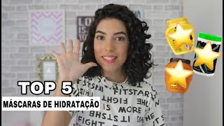 TOP 5 MÁSCARAS DE HIDRATAÇÃO - PARA CABELOS CACHEADOS E CRESPOS | Mayse Cavalcante