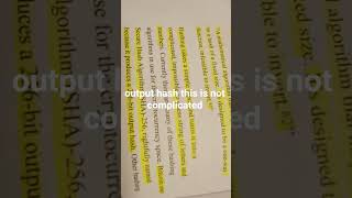 Hashing Algorithm Definition