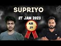 Iit jam  air 29  supriyo saha  toppers talk