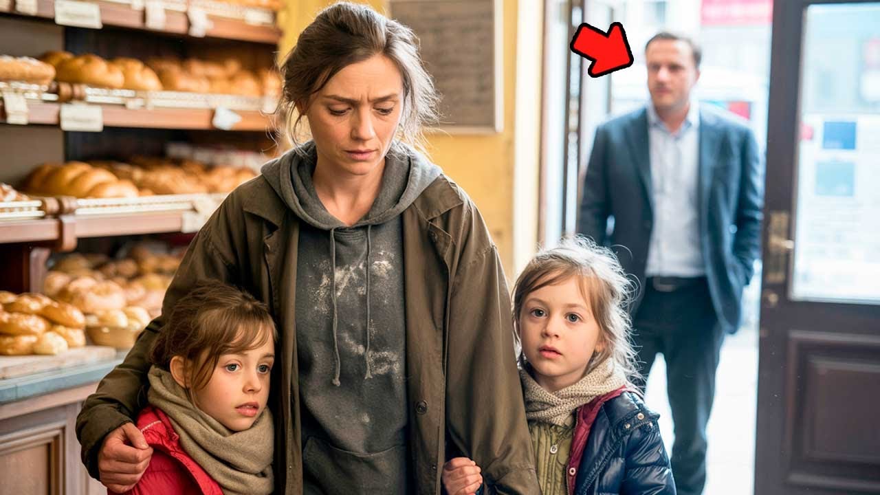 POKORNA MATKA NIE MOGŁA ZAPŁACIĆ ZA CHLEB DLA SWOICH CÓREK —AŻ PRZYSZEDŁ MILIONER I ZMIENIŁ WSZYSTKO