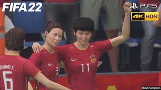 FIFA 22 - Germany Vs. China Women (PS5) 4K HDR