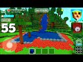 Beautiful Waterfall | TNT 💥💥| Block Craft: 3D Building Simulator Games For Free | Gameplay 55