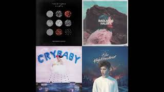 21 pilots VS Halsey VS Melanie Martinez VS Troye Sivan - Stressed Out (MegaMix)