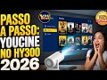 COMO BAIXAR E INSTALAR O YOUCINE NO PROJETOR HY300 EM 2026 [SIMPLES E DIRETO] #cinema #cine #futebol
