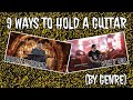 9 ways to hold a guitar (by genre)