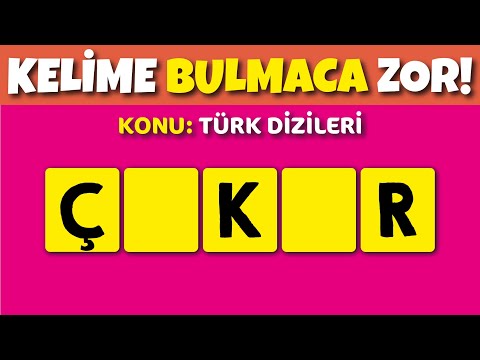 KELİME BULMACA 🤔