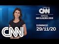 JORNAL DA CNN  - 29/11/2020